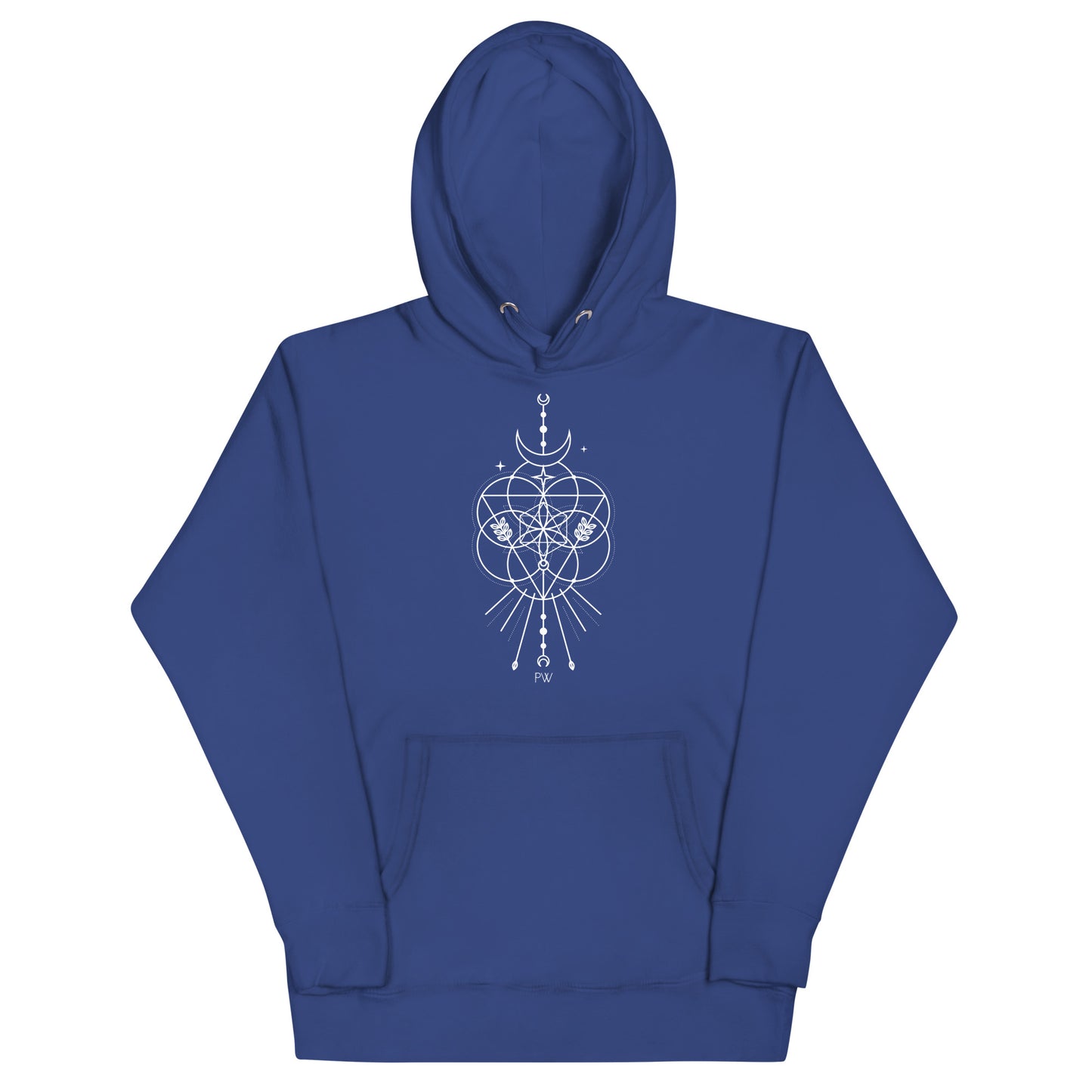 Parabolight Moon Unisex Hoodie (white logo)